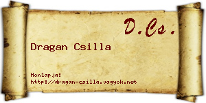 Dragan Csilla névjegykártya